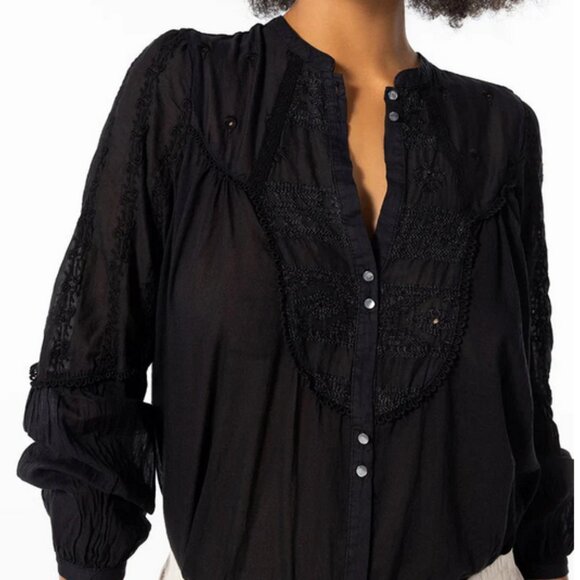 Burning Torch Athena LS Top/Blouse - Picture 3 of 4